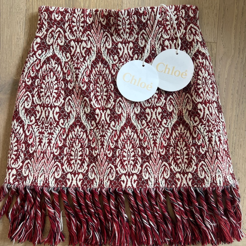 Chloe brocade skirt